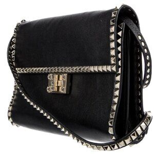 Valentino Garavani Rockstud Leather Shoulder Bag
